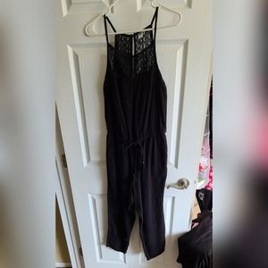 M Casual Crochet Jumpsuit